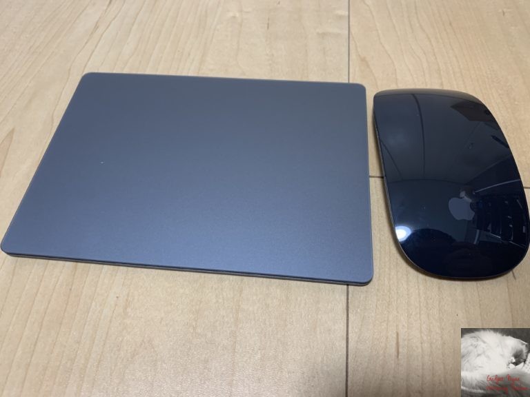 Magic Trackpadとmagic Mouse はどっちがいい 作業時間によって選ぶべきモノが変わる Gadget Nyaa Apple ガジェットブログ