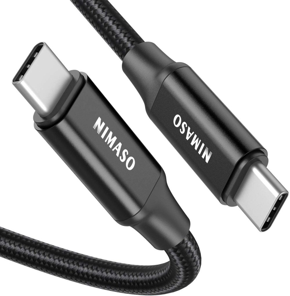 Nimaso Usb C Type C ケーブル 購入レビュー 100w 5a Usb3 1 Pd対応 4k 60hz 映像出力 Gadget Nyaa Apple ガジェットブログ