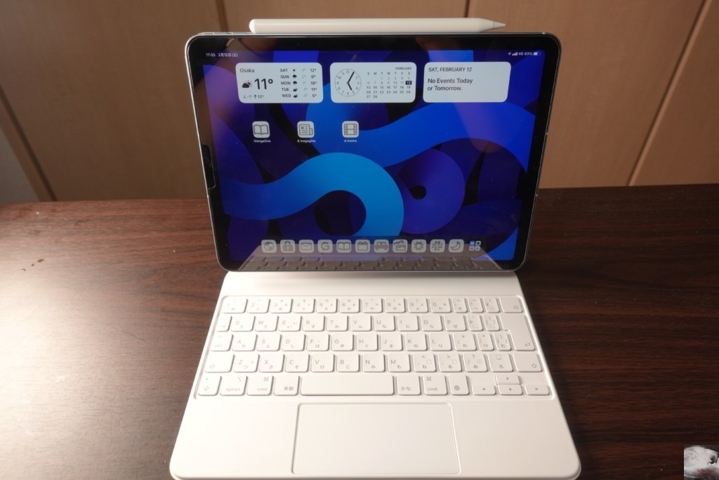 レビュー]ホワイトのMagic KeyboardはカラフルなiPad Airシリーズに