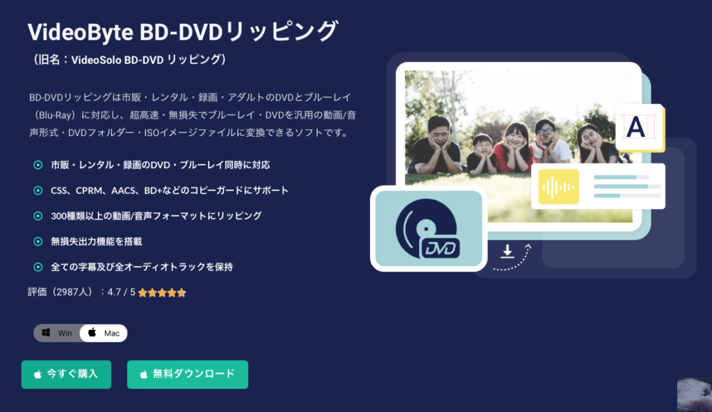 レビュー Dvdやblu Rayを直接mp4に変換できる Videobyte Dvdリッピング が最高に便利でした Pr Gadget Nyaa Apple ガジェットブログ レビュー Dvdやblu Rayを直接mp4に変換できる Videobyte Dvdリッピング が最高に便利でした Pr Gadget Nyaa Apple ガジェットブログ
