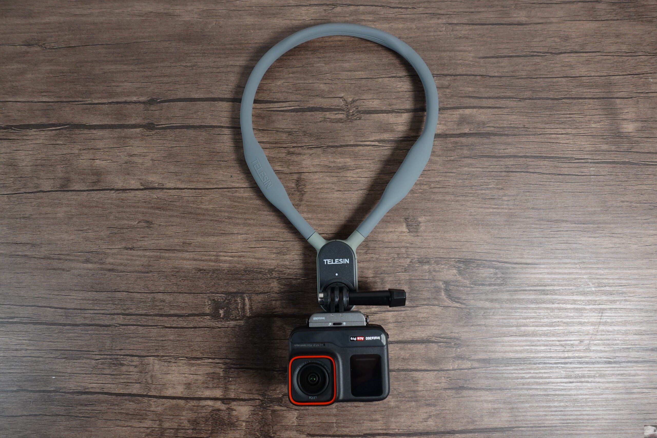 TELESIN ネックレス式マウントを使用レビュー｜Insta360でハンズフリー撮影ができる首掛けホルダー【PR】